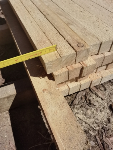 Sonderangebot 60st Lärche 4x4x65-68