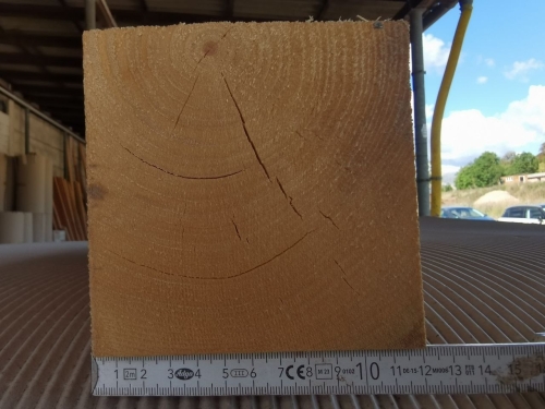 90x Kiefer Kantholz/Lagerholz B/C Ware 12x12cm ca. 90cm lang, Sonderpreis: 6,17€/Stück oder alle 90 Stück mit 48% Rabatt 288,71€