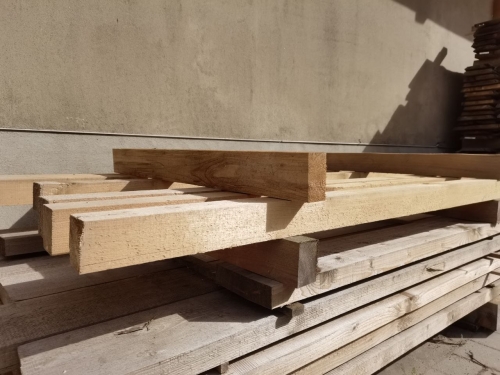 6x Fichte Kantholz 8x8x300cm, Sonderpreis: 11,40€/Stück oder alle 6 Stück mit 5% Rabatt 64,99€