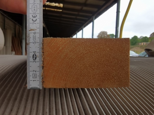 240x Fichte Kantholz/Lagerholz B/C Ware 6x10cm ca. 70cm lang, Sonderpreis: 2,10€/Stück oder alle 240 Stück mit 45% Rabatt 277,09€