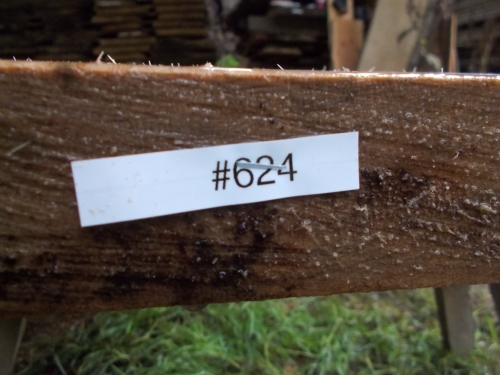 Eiche Wildeiche Sonderposten #624 Tischplatte Theke River-Table Epoxid 35-40x5x200cm