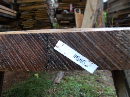 Eiche Wildeiche Sonderposten #646 Tischplatte Theke River-Table Epoxid 45-50x5x200cm