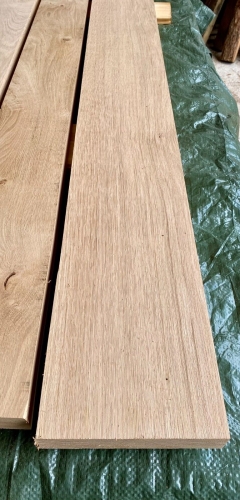 Eichenbohle / Wildeiche gehobelt 4x4x180