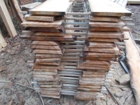 Lärche unbesäumte Bretter, Schwartenbretter, Zaun 27-40x2,8x300cm versandkostenfrei innerhalb Deutschland