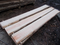 Douglasie unbesäumte Bretter, Schwartenbretter, Zaun 27-40x2,3x400cm versandkostenfrei innerhalb Deutschland