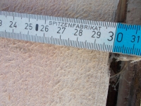 Douglasie unbesäumte Bretter, Schwartenbretter, Zaun 27-40x2,3x400cm versandkostenfrei innerhalb Deutschland