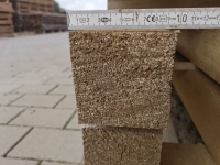 11x Fichte Kantholz 10x10x400cm, Sonderpreis: 23,75€/Stück oder alle 11 Stück mit 5% Rabatt 248,21€