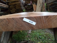 Eiche Wildeiche Sonderposten #649 Tischplatte Theke River-Table Epoxid 40-45x5x200cm