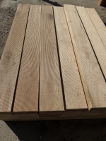 Eiche Wildeiche Riffelbohle Terrassendiele aus eigener Produktion 13x3x140 Zuschnitt