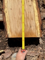 Eiche Wildeiche Sonderposten #700 Tischplatte Theke River-Table Epoxid 45-50x5x266,50cm